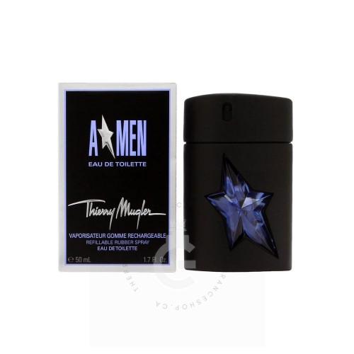 Thierry Mugler A* Men Refillable Rubber Flask EDT For Men 50ml / 1.7oz A Men